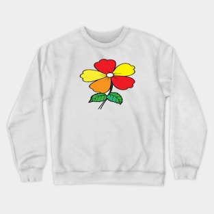 Colorful Flower Crewneck Sweatshirt